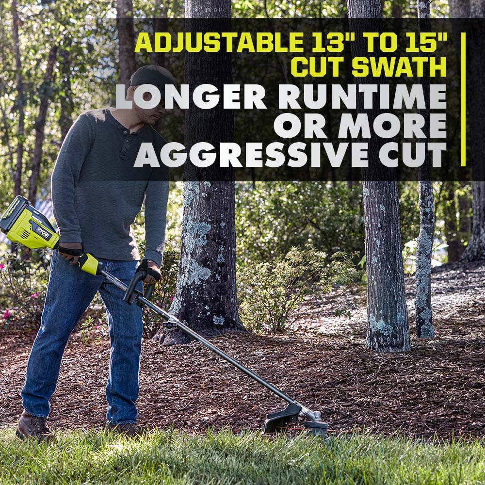 40V HP BRUSHLESS 15" CARBON FIBER ATTACHMENT CAPABLE STRING TRIMMER KIT Image 9