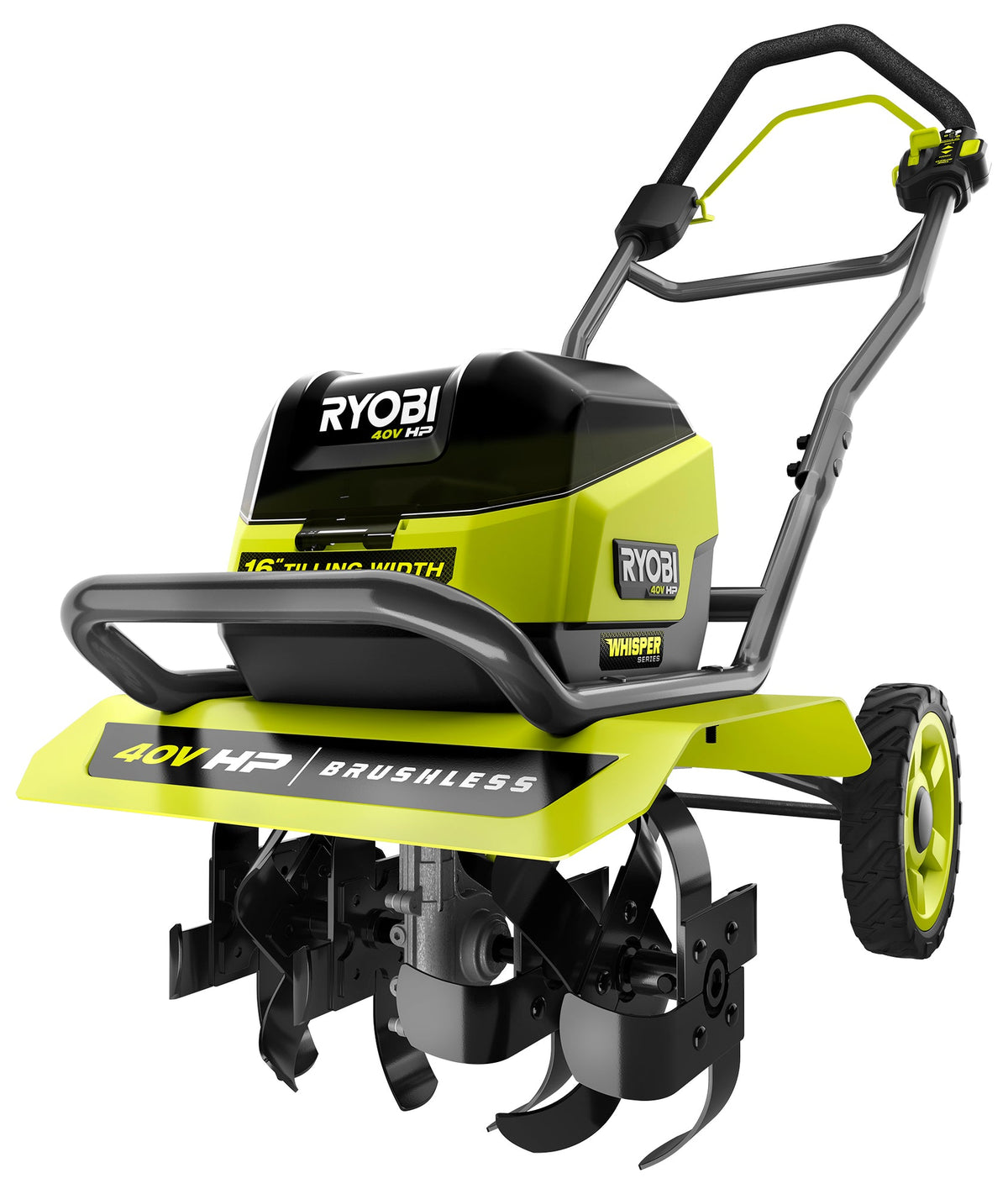 40V HP BRUSHLESS WHISPER SERIES 16" FRONT TINE TILLER image