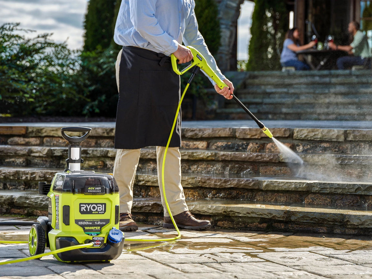 40V HP BRUSHLESS WHISPER SERIES 1500 PSI 1.2 GPM PRESSURE WASHER Image 8