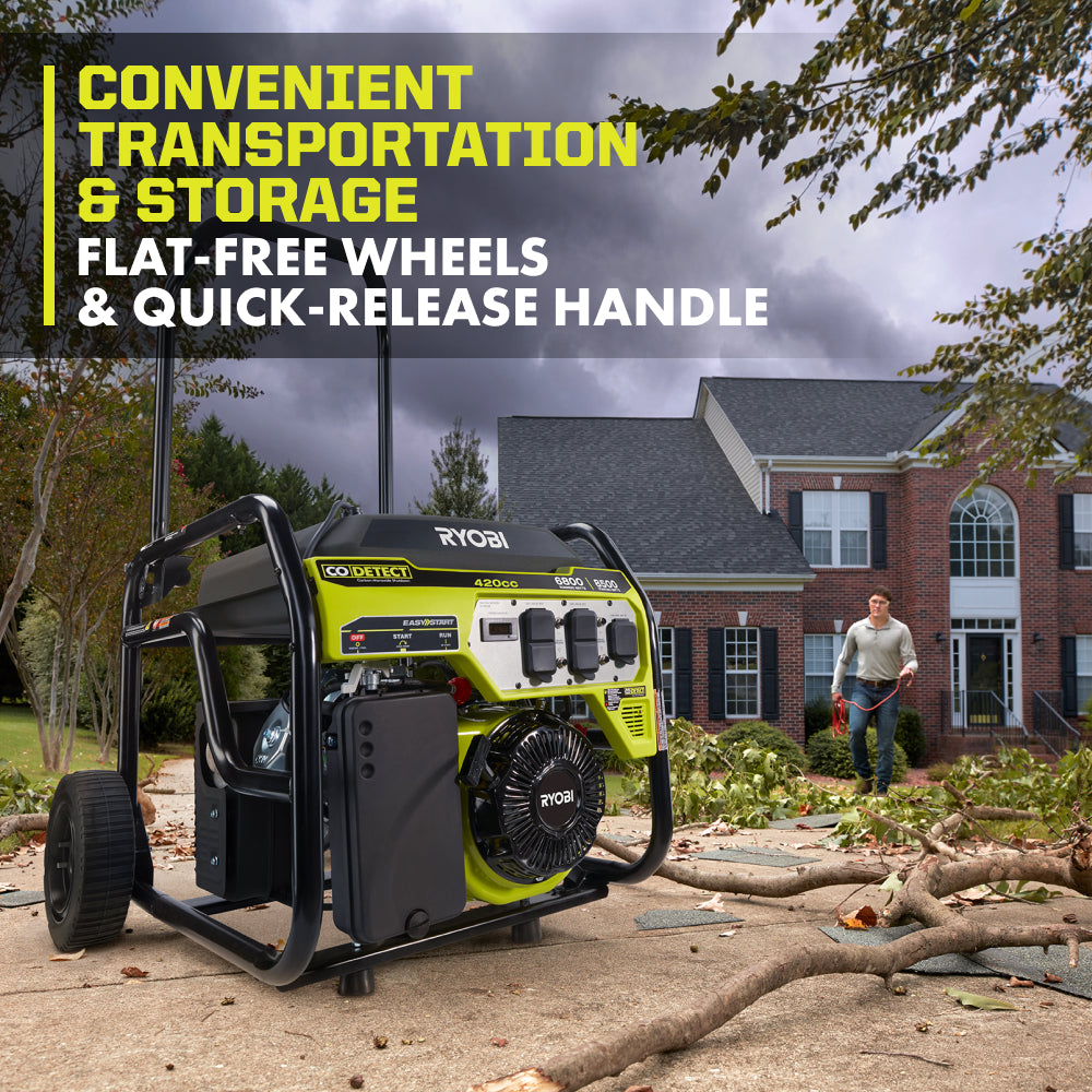 6800 WATT PORTABLE GENERATOR Image 4