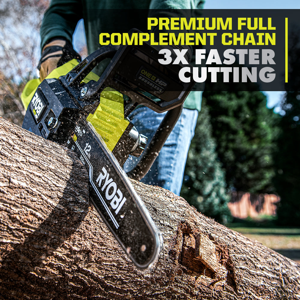 18V ONE+ HP BRUSHLESS WHISPER SERIES 12" CHAINSAW Image 3