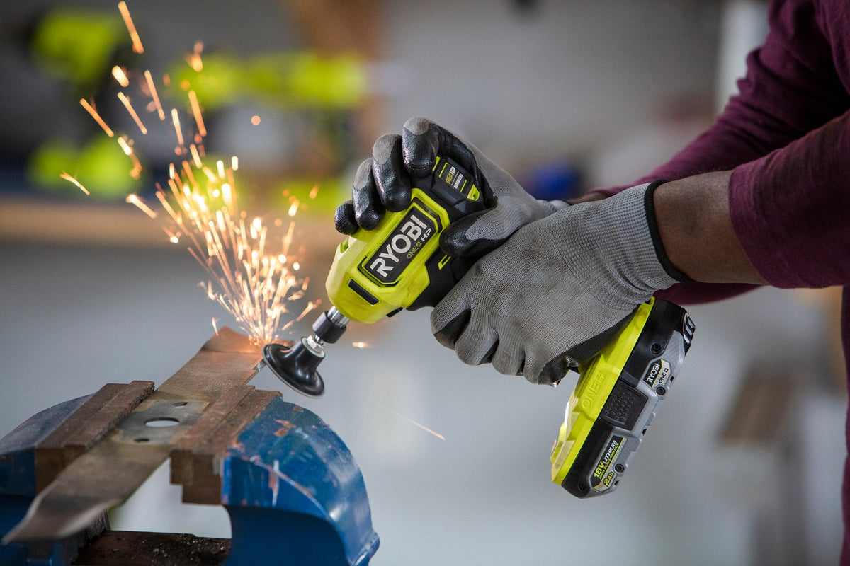 18V ONE+ HP COMPACT BRUSHLESS 1/4" RIGHT ANGLE DIE GRINDER KIT Image 5