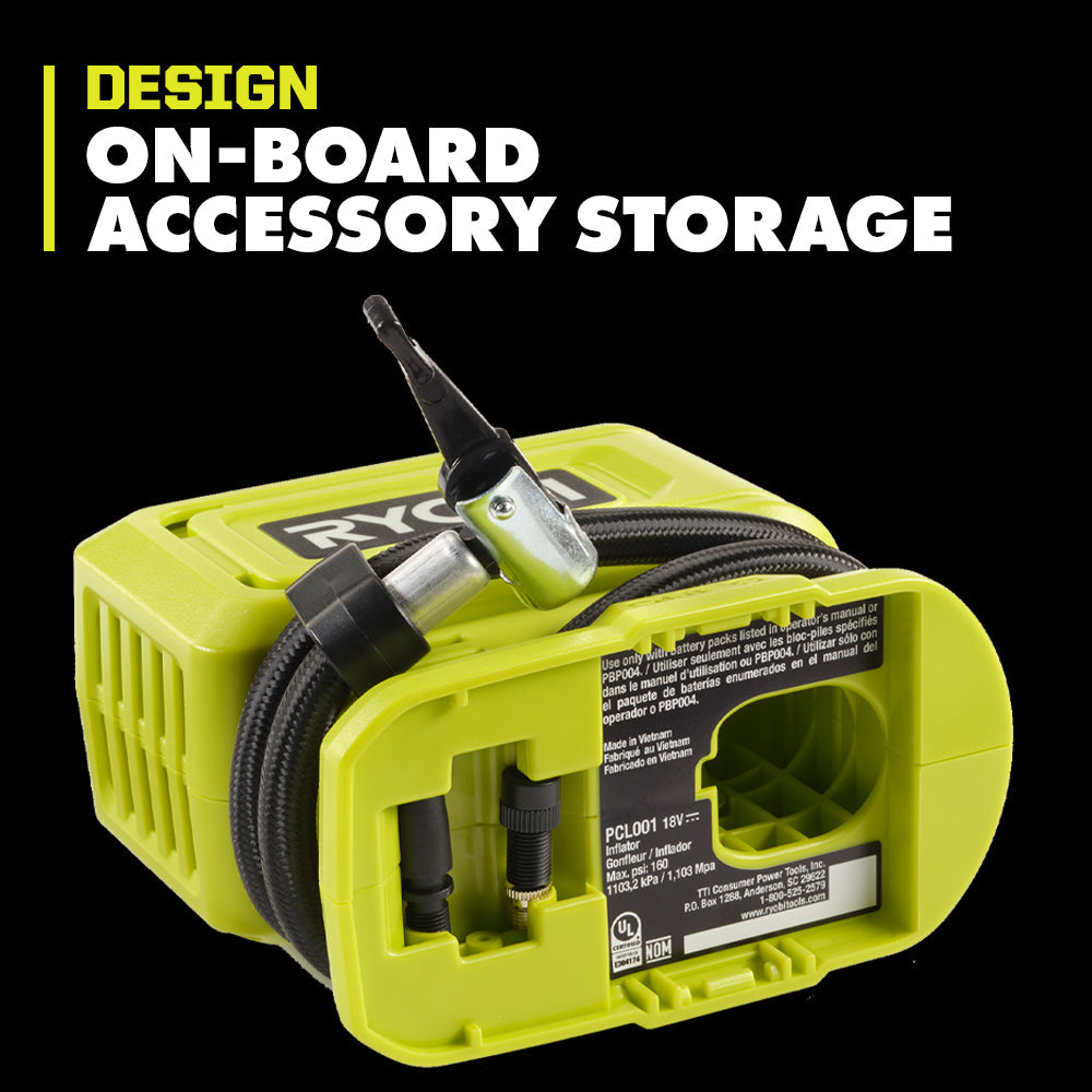 18V ONE+ HIGH PRESSURE DIGITAL INFLATOR KIT Image 8