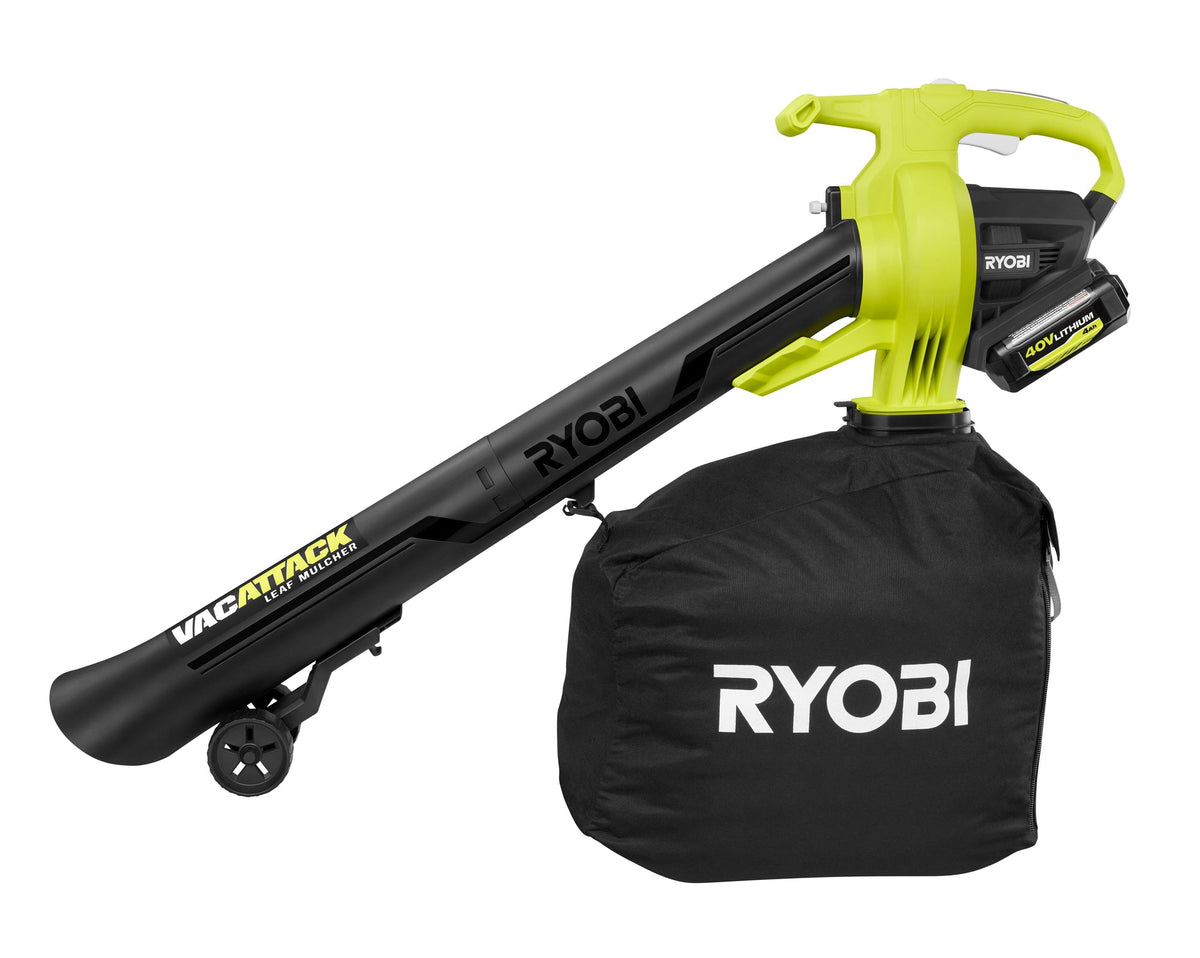 40V VAC ATTACK LEAF VACUUM/MULCHER KIT image