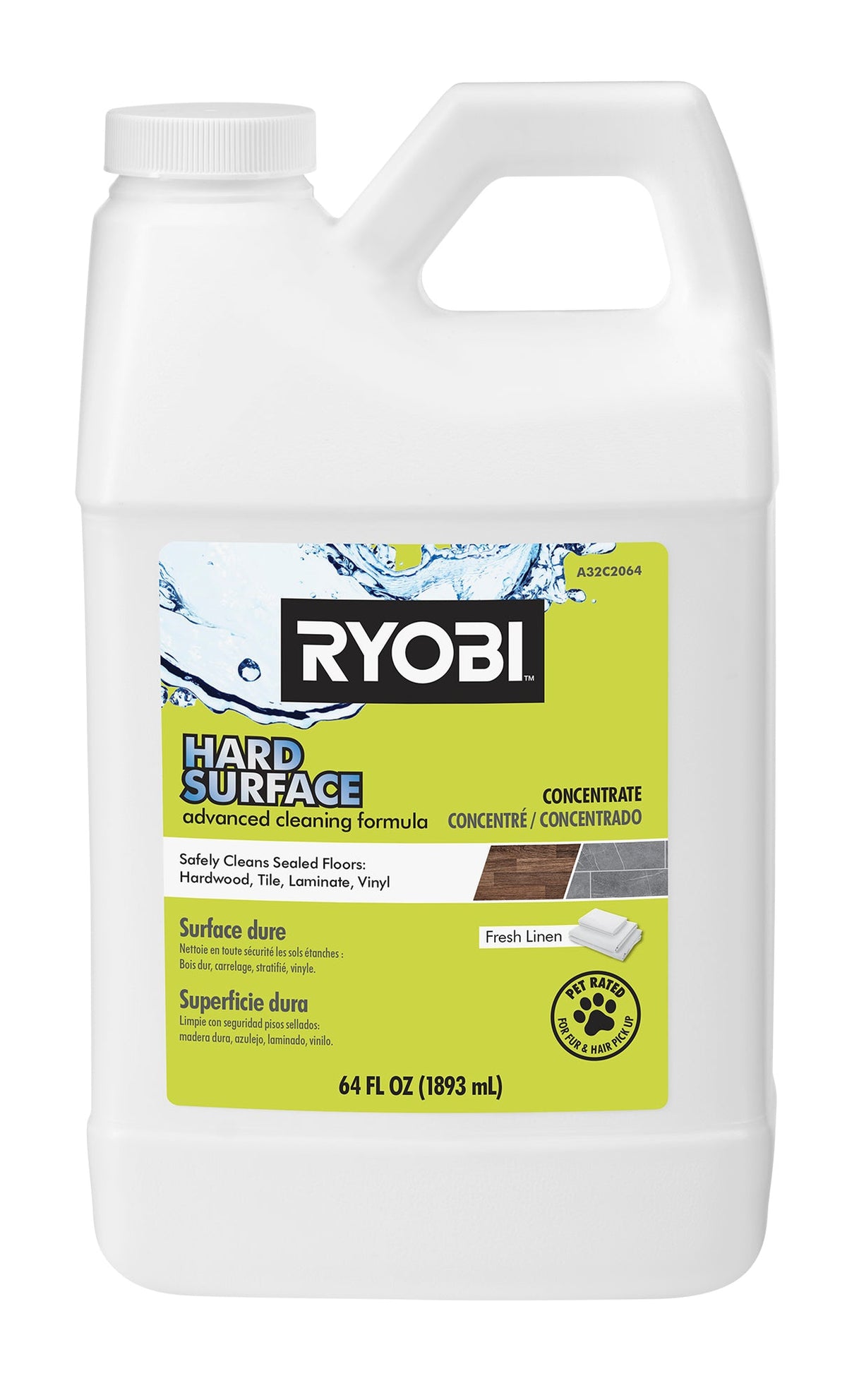 64 OZ. HARD SURFACE ADVANCING CONCENTRATED CLEANING FORMULA image