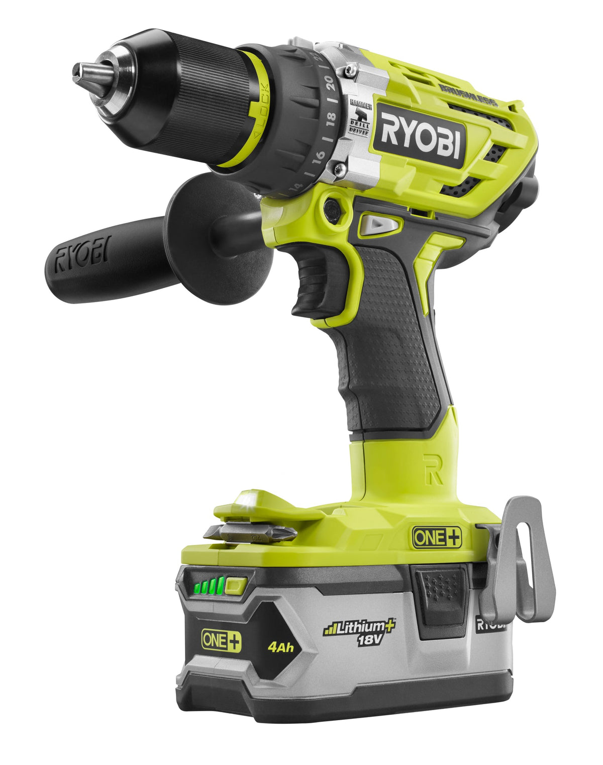 18V ONE+™ Brushless Hammer Drill/Driver Kit Image 3