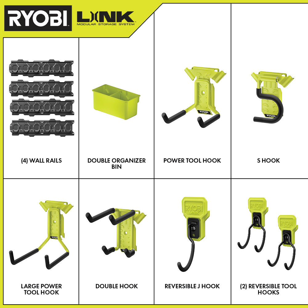 12 PC. LINK WALL STORAGE KIT Image 2