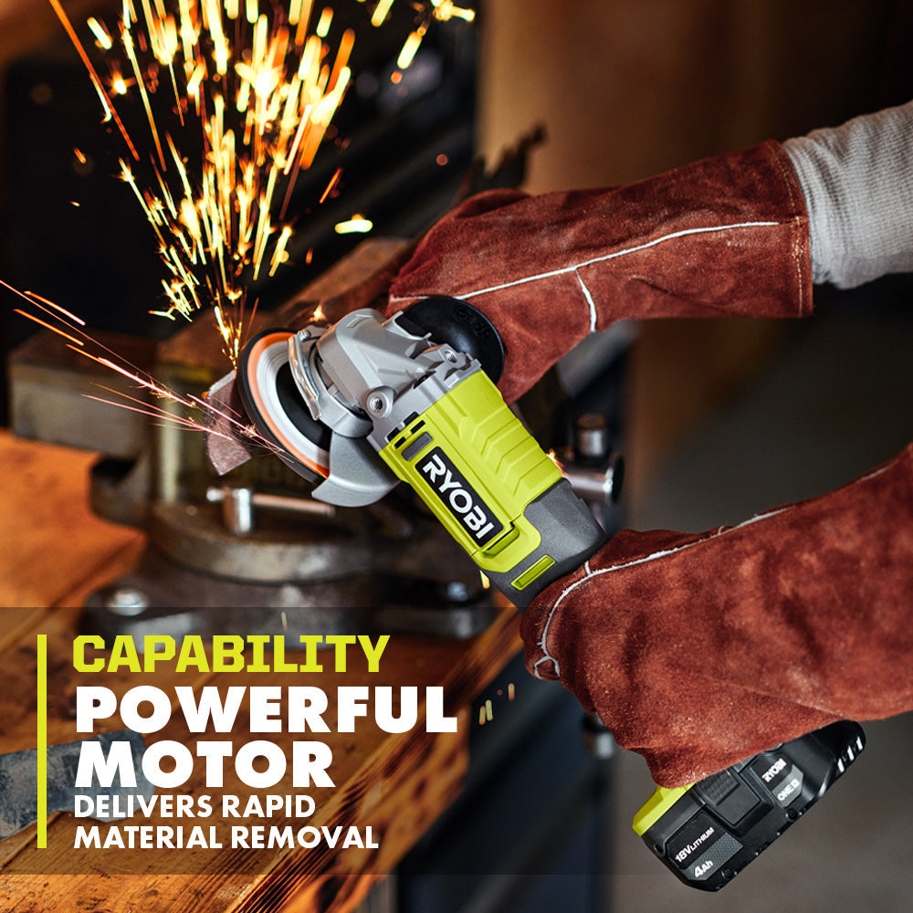 18V ONE+ 4-1/2" Angle Grinder Image 4
