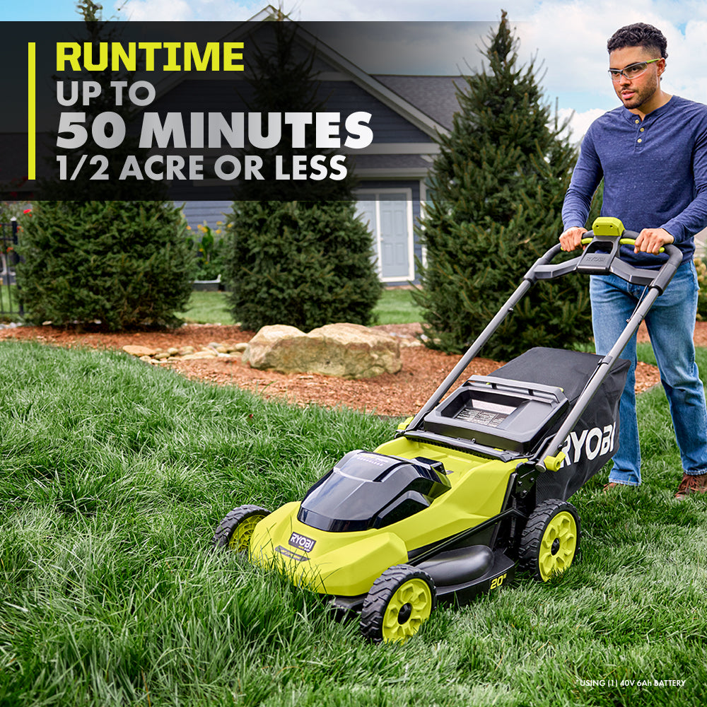 40V HP Brushless 20" Push Mower