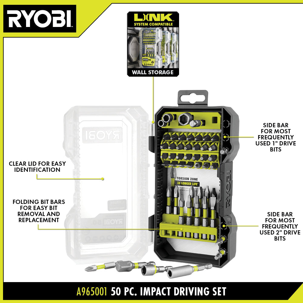 50 PC. IMPACT RATED DRIVING SET Image 2