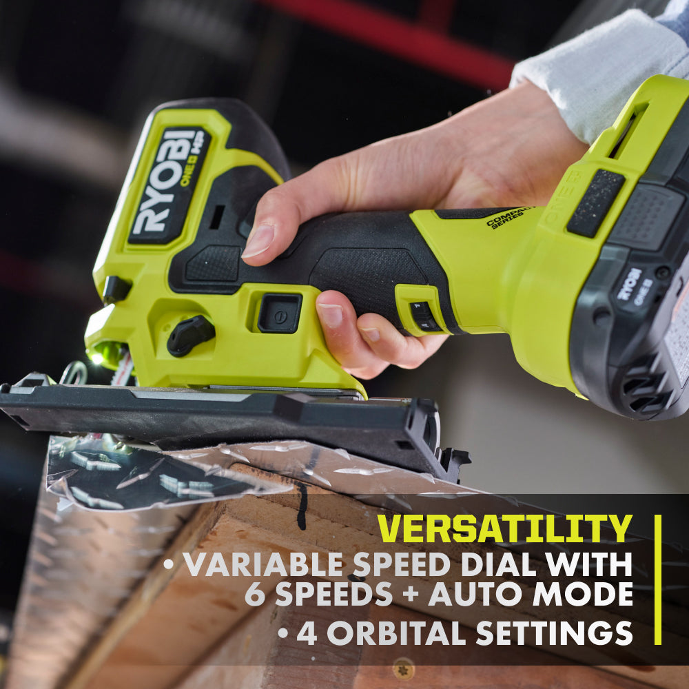 18V ONE+ HP COMPACT BRUSHLESS BARREL GRIP JIG SAW KIT Image 8