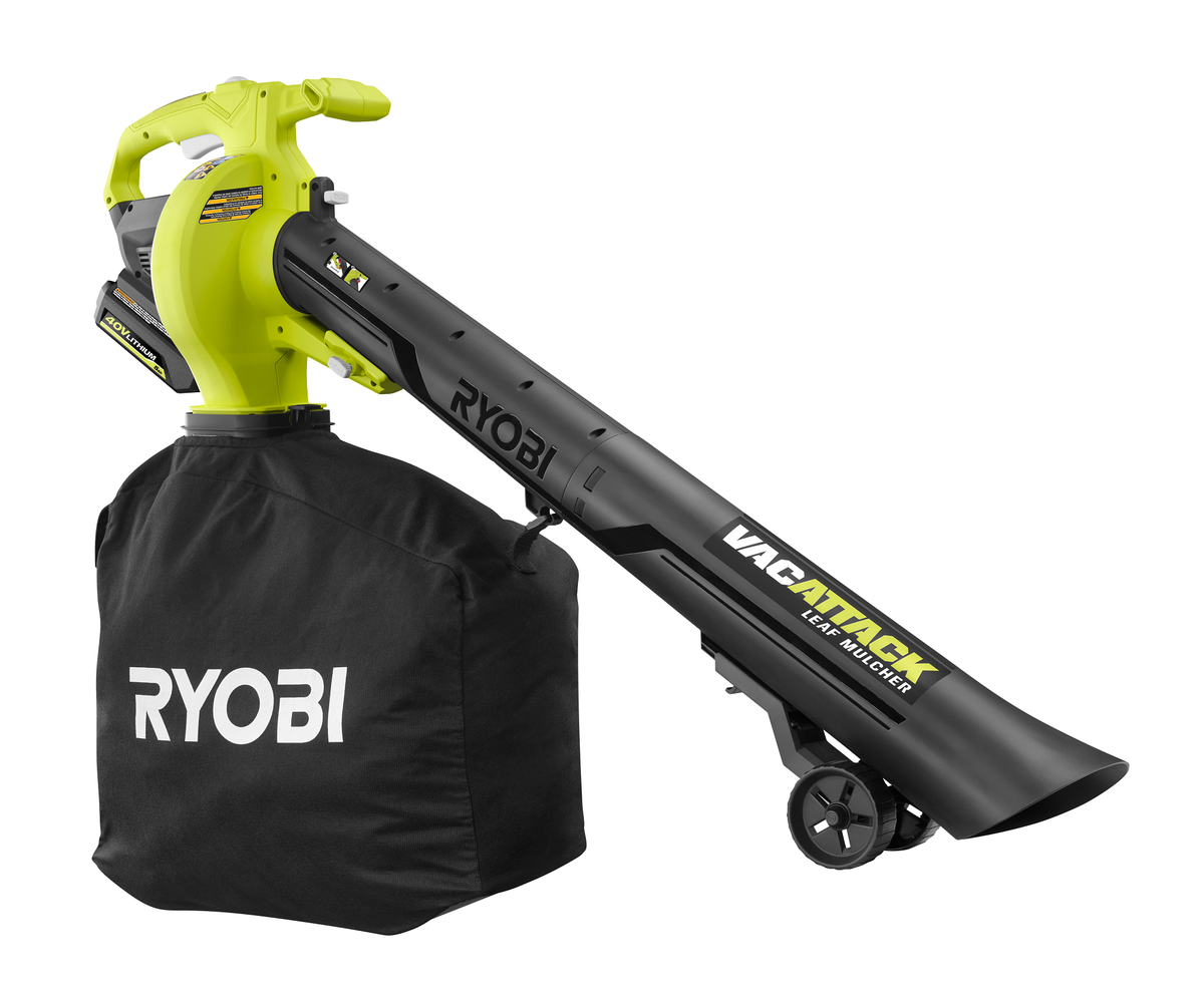 40V VAC ATTACK LEAF VACUUM/MULCHER KIT Image 7