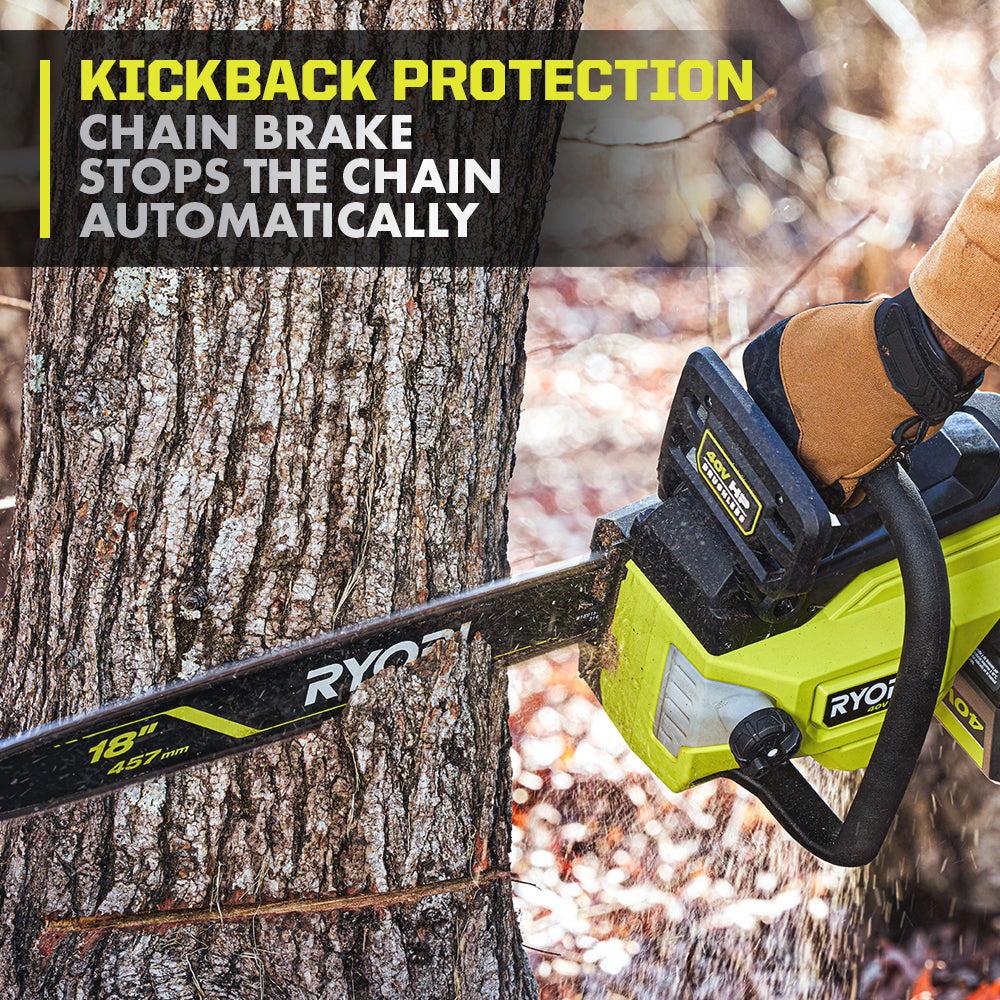 40V HP BRUSHLESS 18" CHAINSAW Image 7