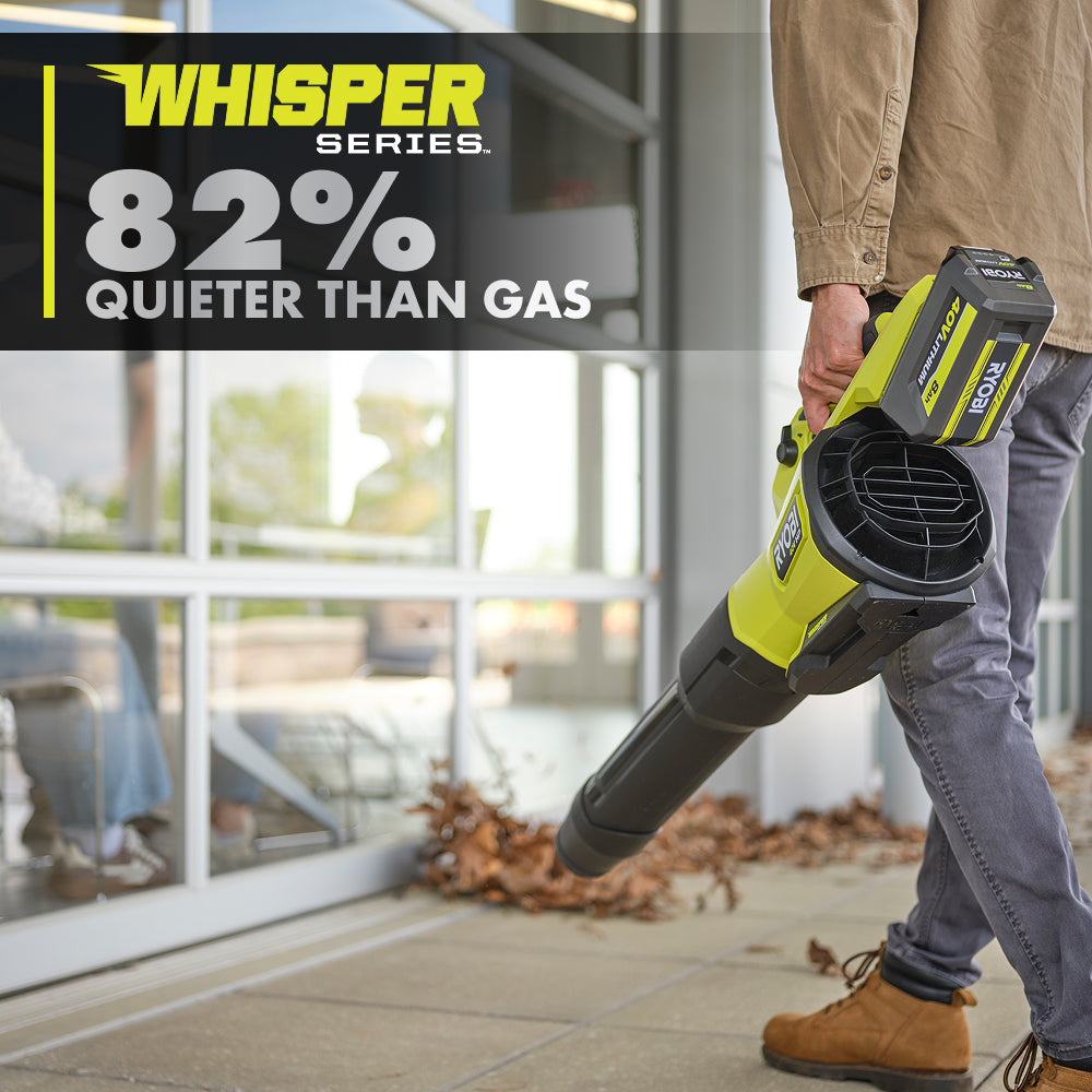 40V HP Brushless 800 CFM WHISPER SERIES Blower