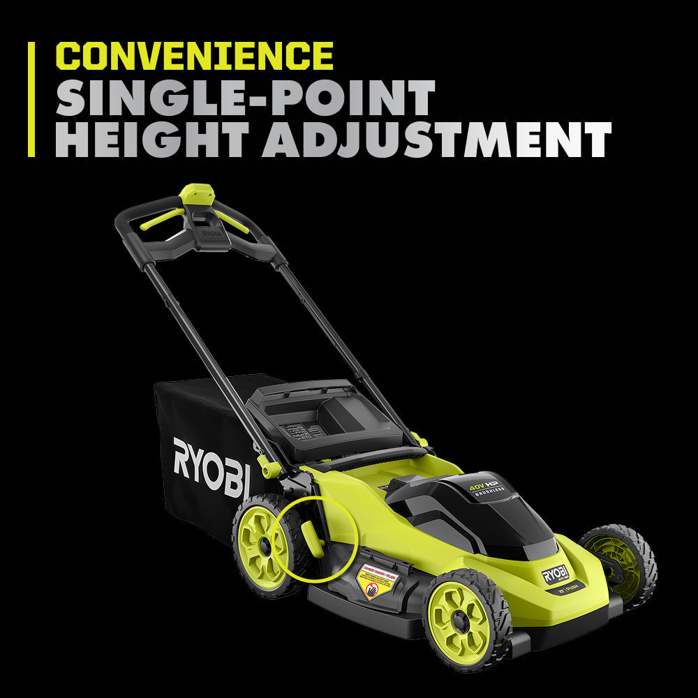 40V HP Brushless 20" Push Mower