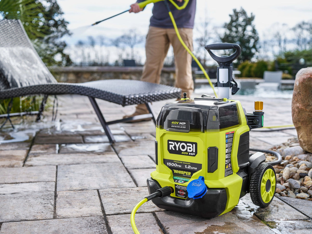 40V HP BRUSHLESS WHISPER SERIES 1500 PSI 1.2 GPM PRESSURE WASHER Image 6