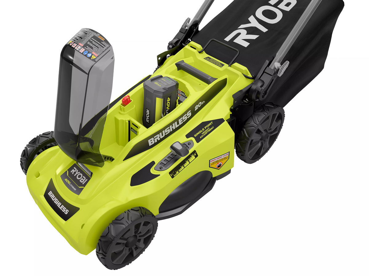 40V BRUSHLESS 20" PUSH LAWN MOWER KIT Image 7