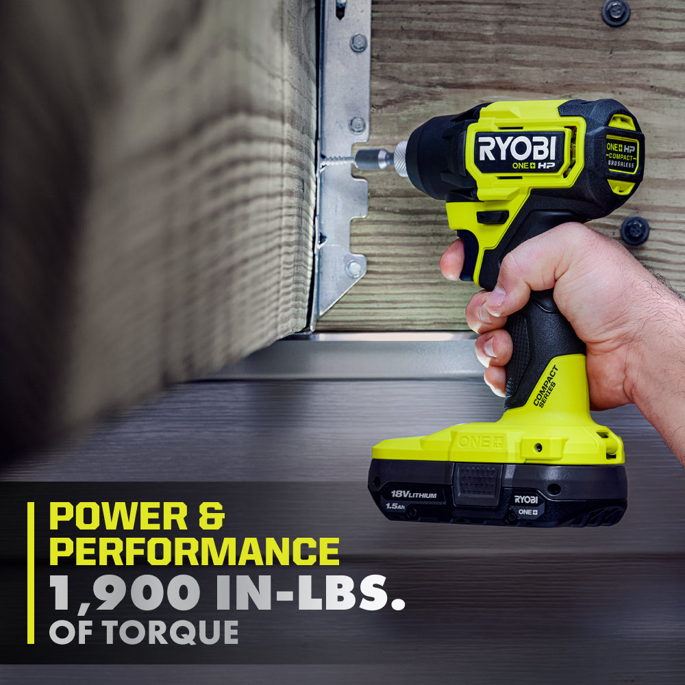 18V ONE+ HP COMPACT BRUSHLESS 2-TOOL COMBO KIT Image 7