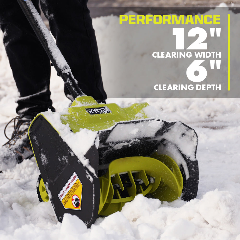 40V 12" WHEELED SNOW SHOVEL Image 6