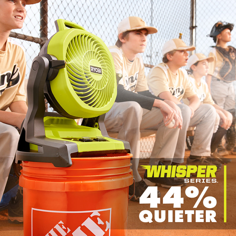 18V ONE+ WHISPER SERIES 7.5" BUCKET TOP MISTING FAN KIT Image 8