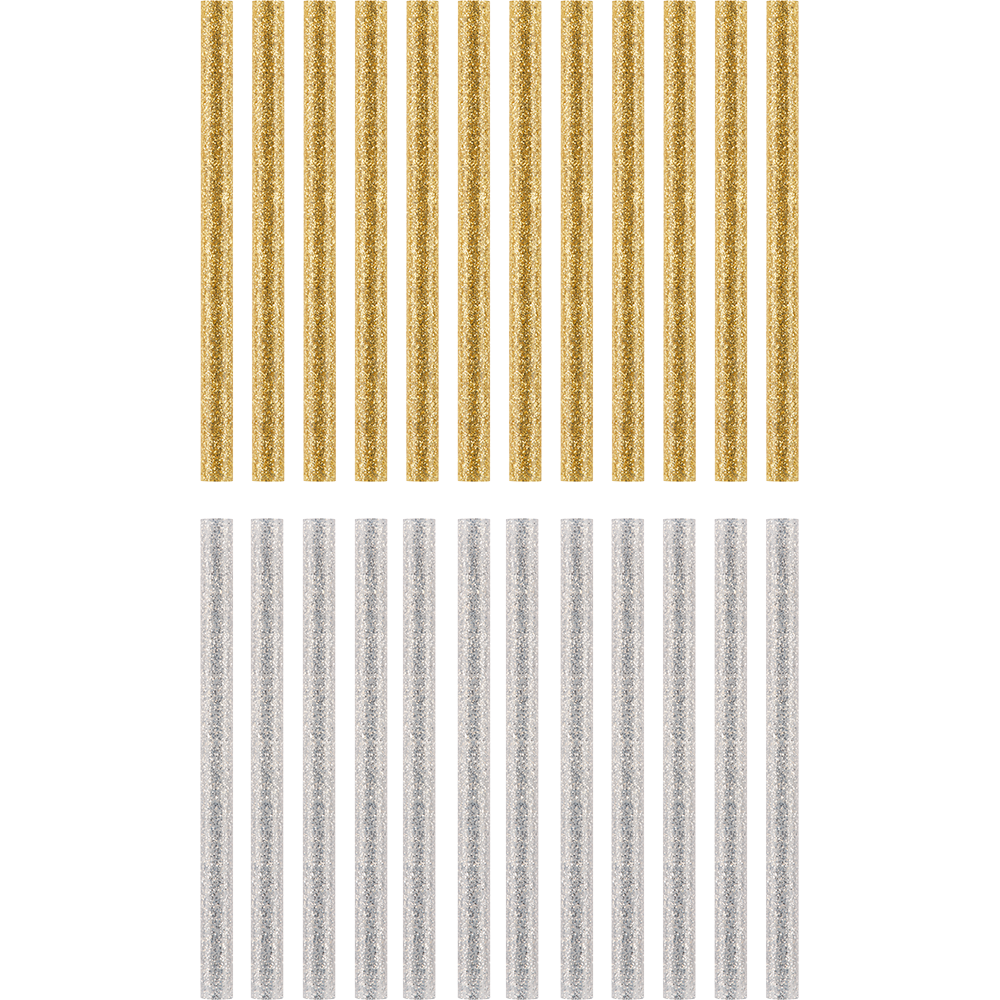 24 PC. MINI GLITTER GLUE STICKS image