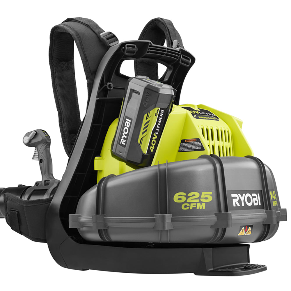 40V BRUSHLESS 625 CFM WHISPER SERIES BACKPACK BLOWER KIT Image 2