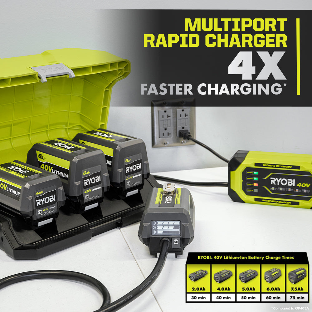 40V BACKPACK POWER SUPPLY/CHARGER Image 4