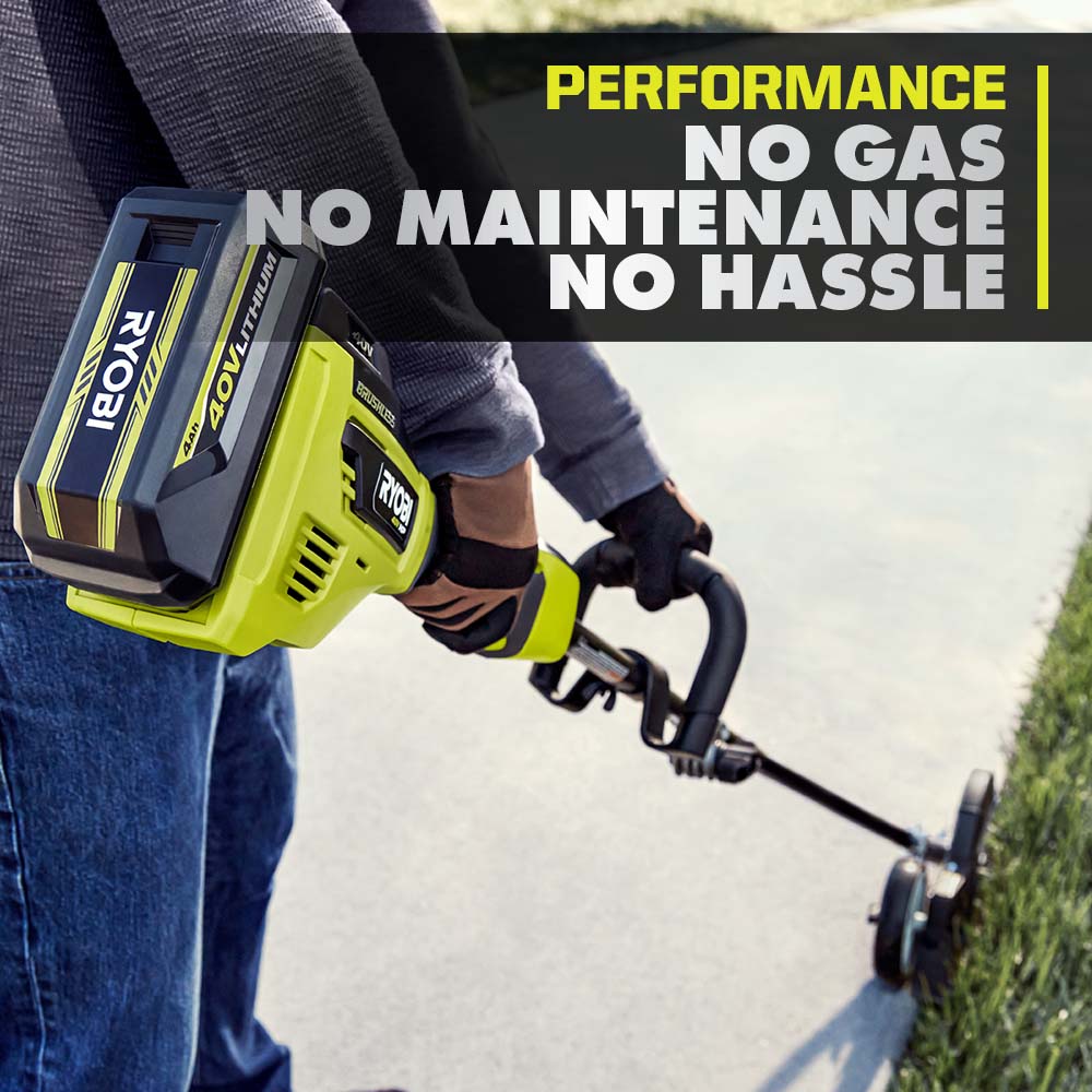40V HP BRUSHLESS 600 CFM WHISPER SERIES BLOWER & 15" CARBON FIBER STRING TRIMMER COMBO KIT Image 7