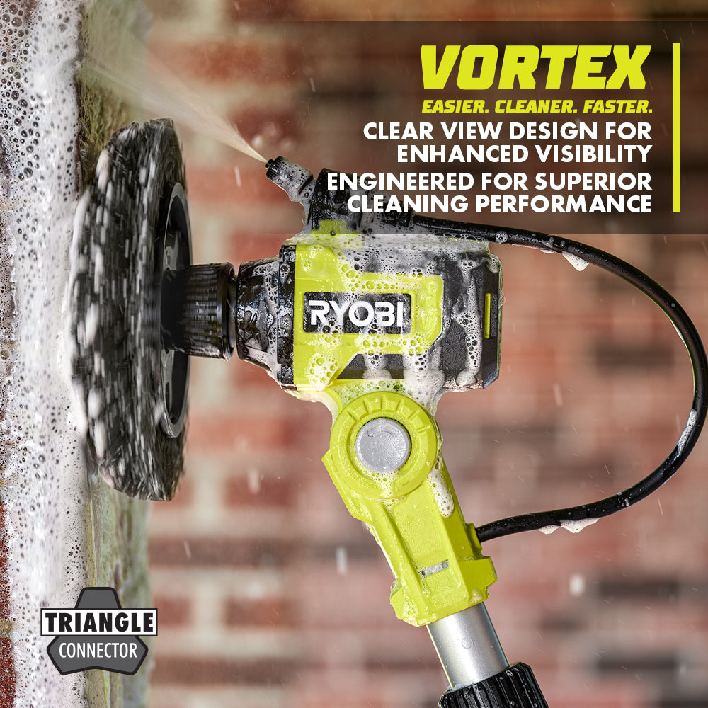 7" VORTEX HARD BRISTLE BRUSH Image 3