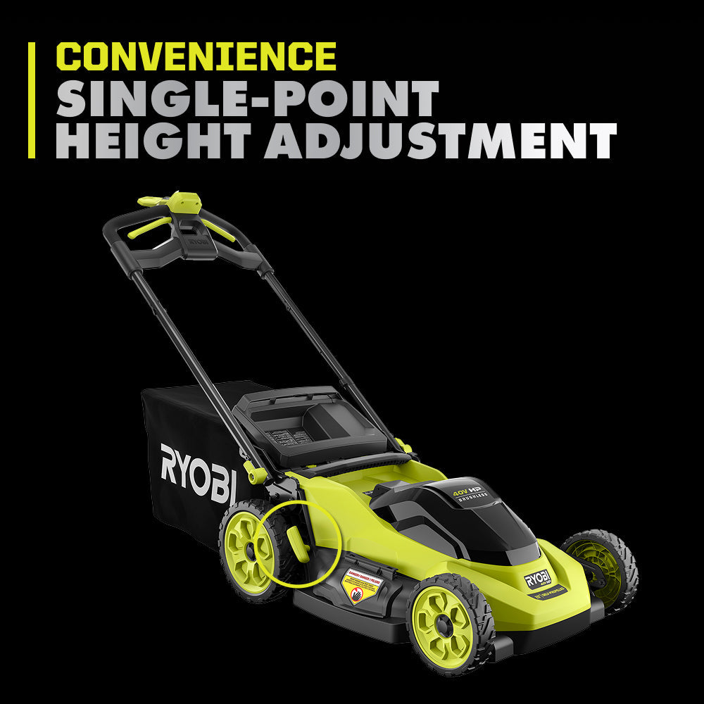 40V HP Brushless 20" Self-Propelled Mower Kit