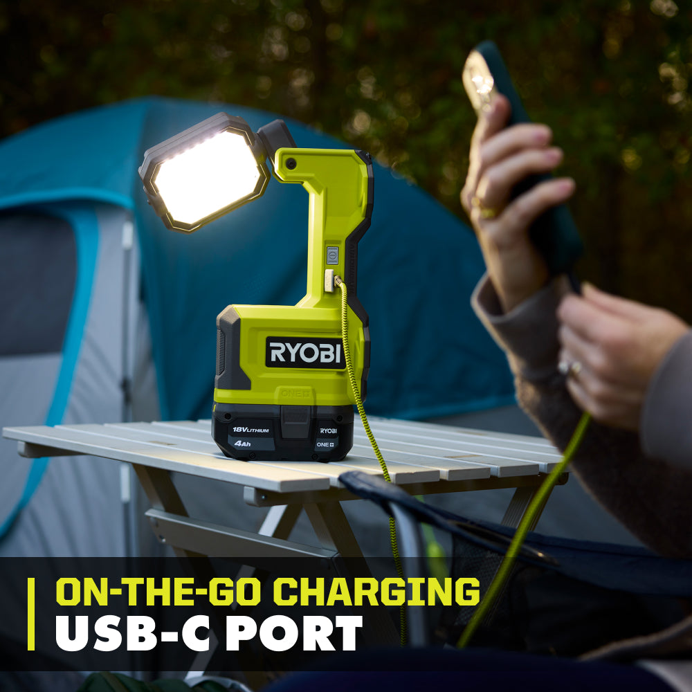 ONE+ 18V Hybrid Cordless LED Magnetic Task Light (Tool Only, Magnetic LED Light)