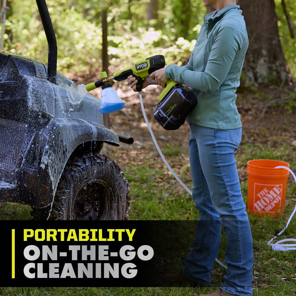 40V HP Brushless 1000 PSI Quick-Connect Power Cleaner