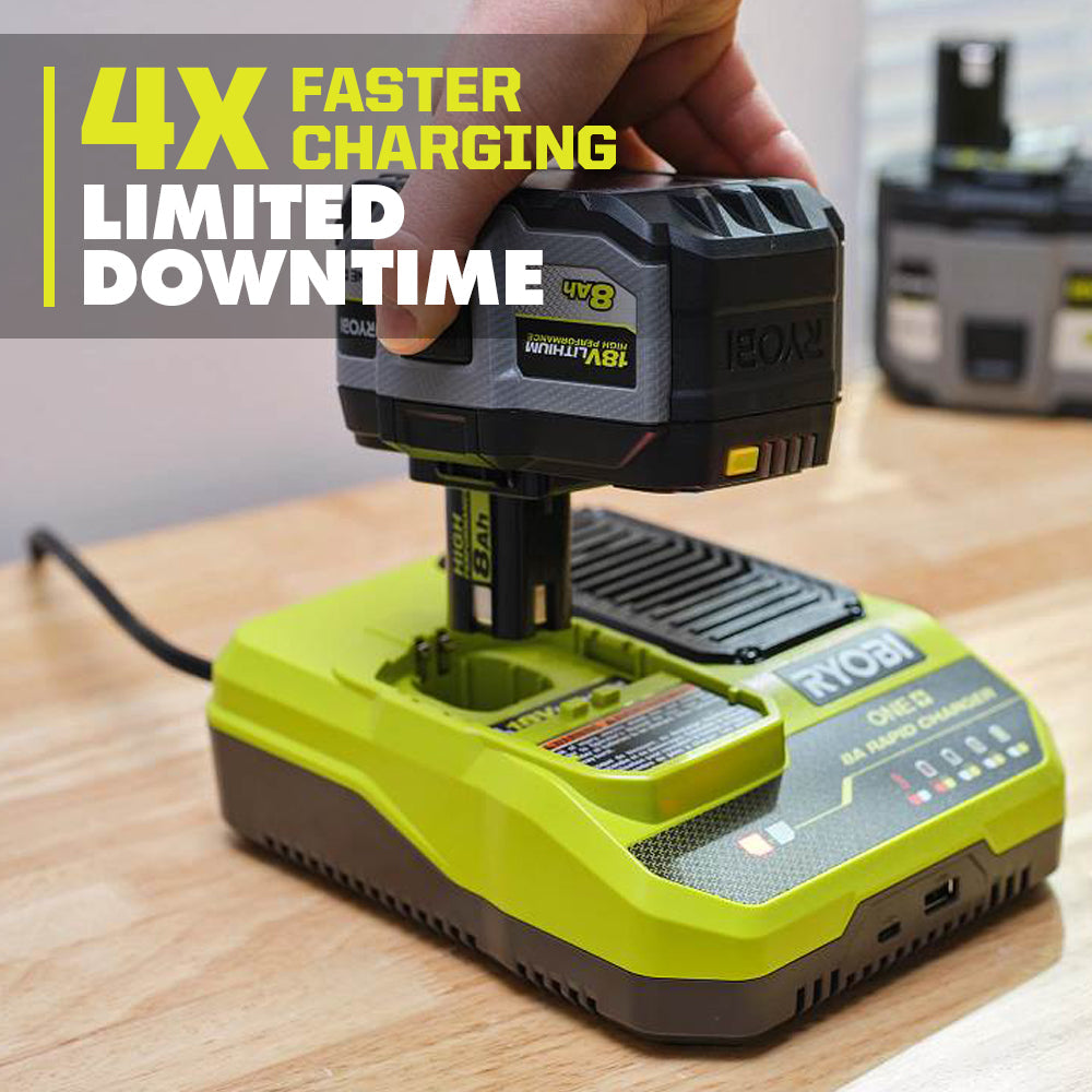 18V ONE+ 8A RAPID CHARGER Image 5