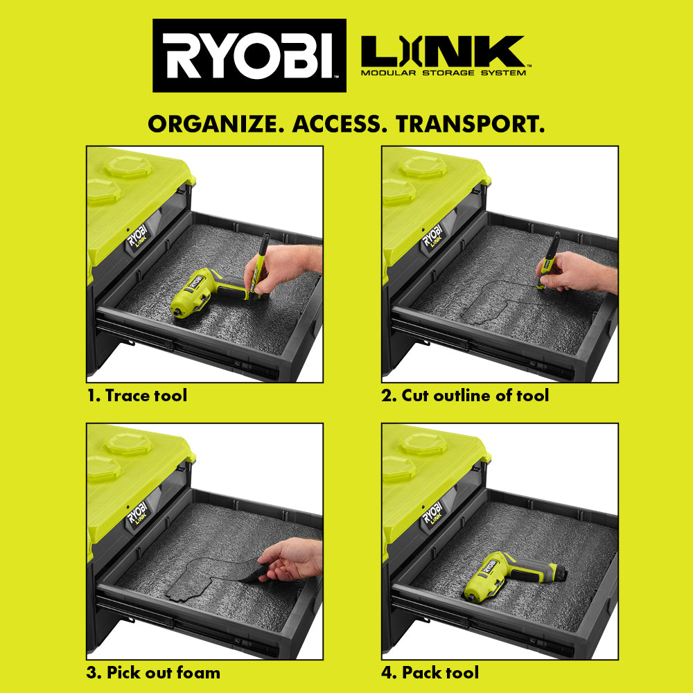 LINK DRAWER TOOL BOX FOAM INSERT Image 3
