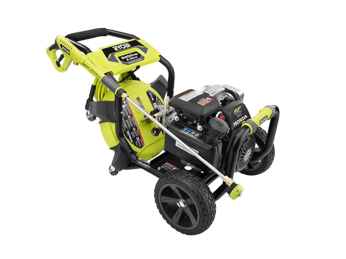 3400 PSI HONDA GC190 GAS PRESSURE WASHER With 16" Surface Cleaner Image 4