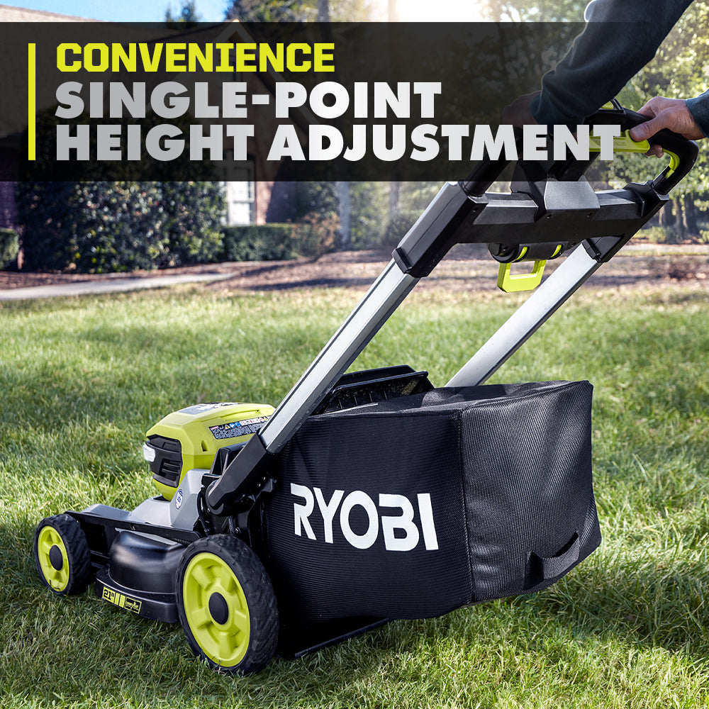 40V HP BRUSHLESS 21" SELF-PROPELLED MULTI-BLADE MOWER Image 9