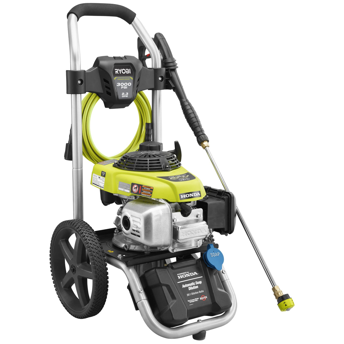 3000 PSI HONDA Gas PRESSURE WASHER Image 3