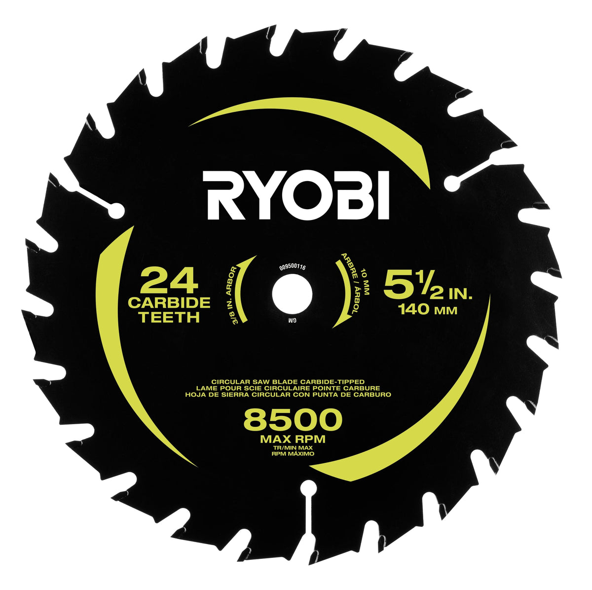 5-1/2" 24 TOOTH CARBIDE TIPPED FLOORING SAW BLADE image