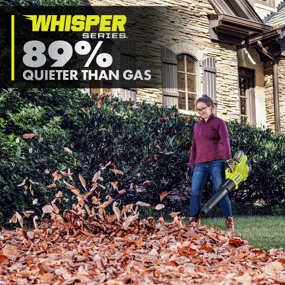 40V HP BRUSHLESS 600 CFM WHISPER SERIES BLOWER & 15" CARBON FIBER STRING TRIMMER COMBO KIT Image 16