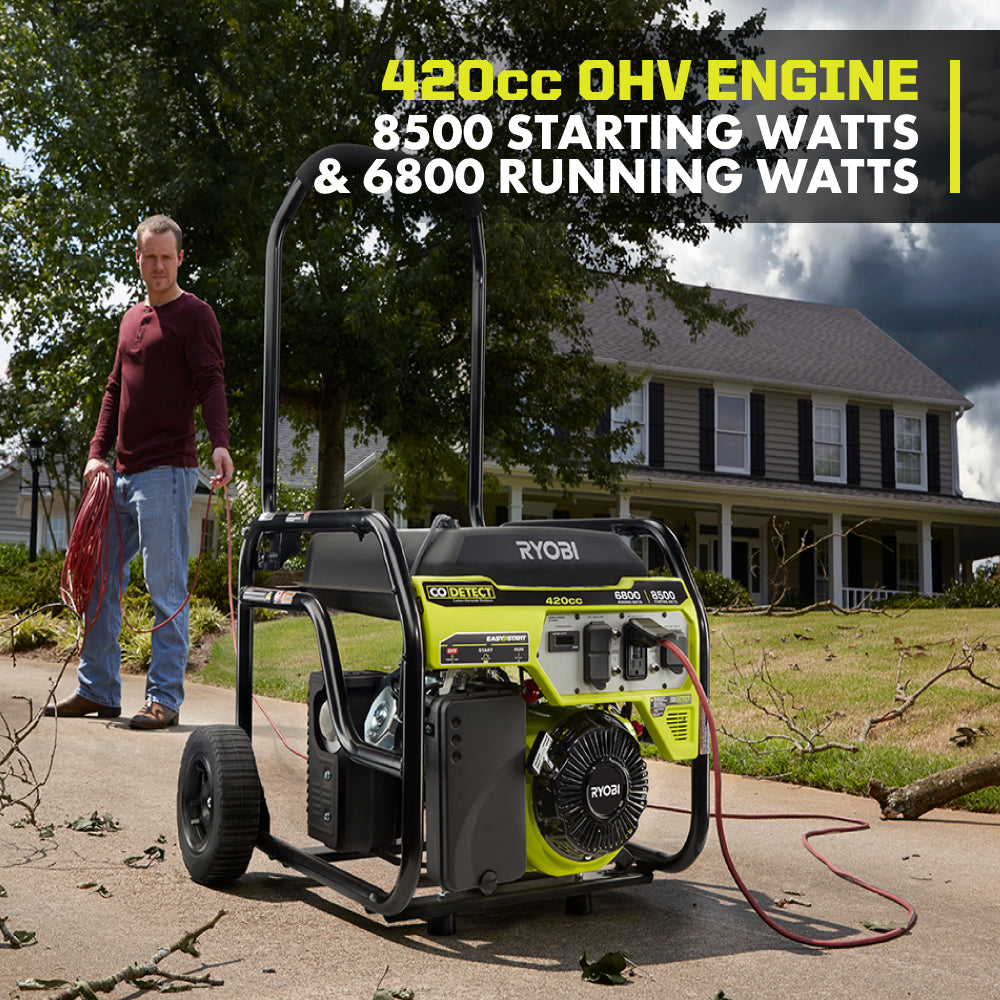6800 WATT PORTABLE GENERATOR Image 3