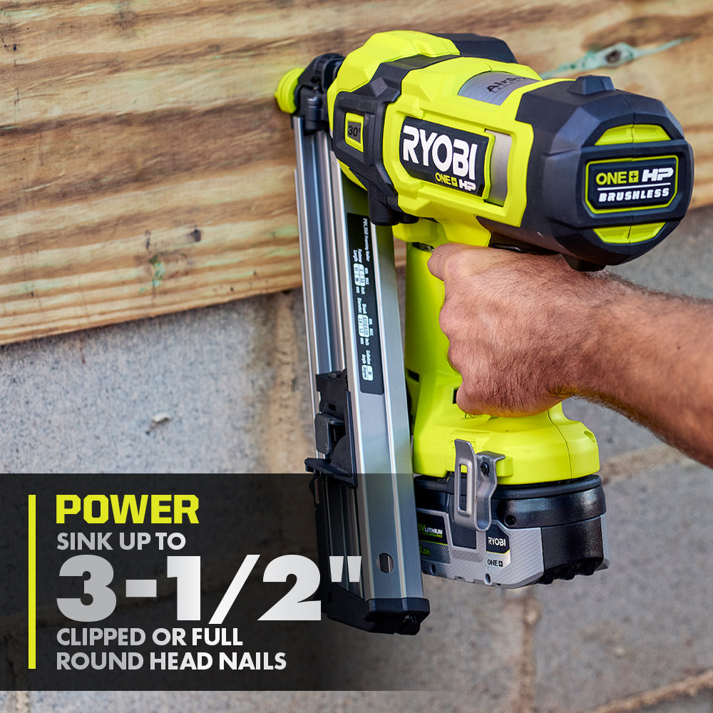 18V ONE+ HP BRUSHLESS AIRSTRIKE 30° FRAMING NAILER Image 5