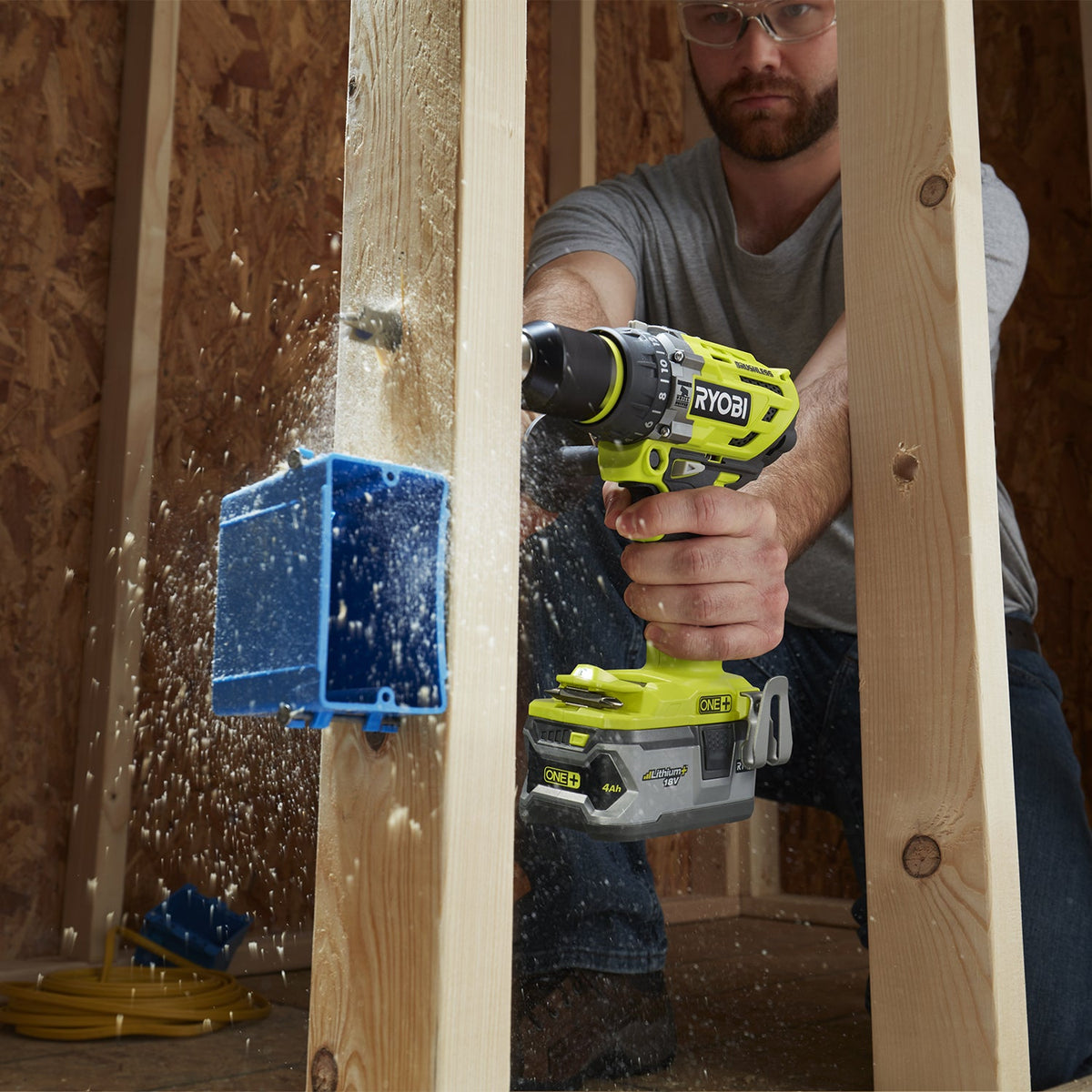 18V ONE+™ Brushless Hammer Drill/Driver Kit Image 4
