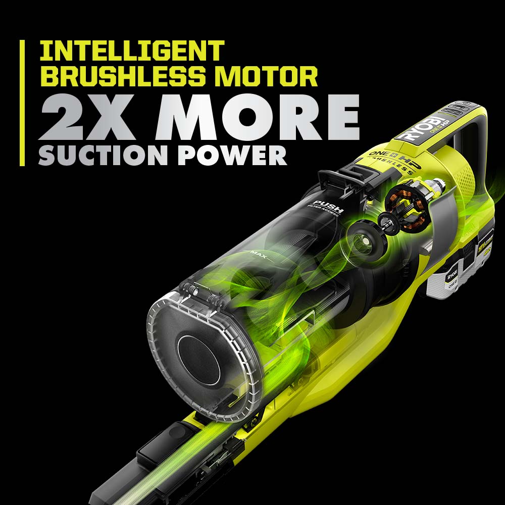 18V ONE+ HP CORDLESS PET STICK VAC KIT WITH DUAL-ROLLER BAR Image 4
