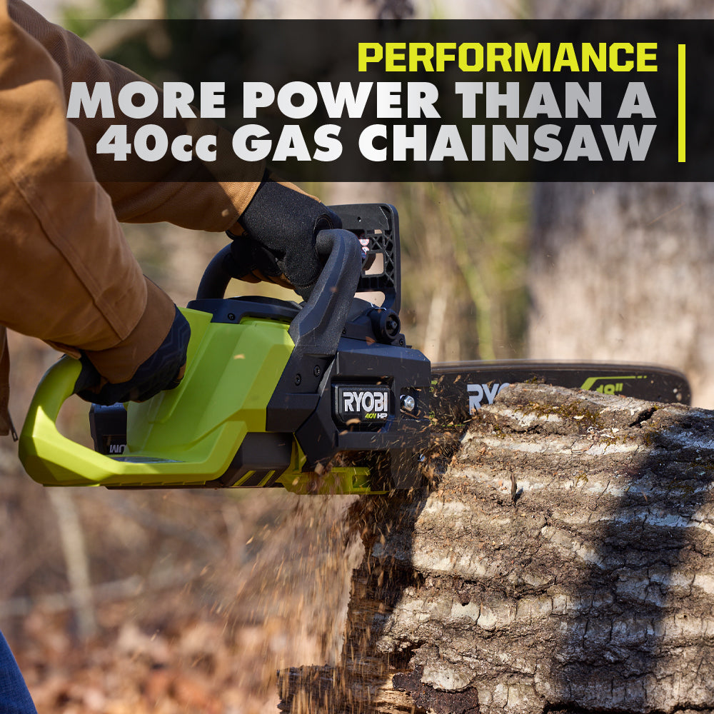 40V HP BRUSHLESS 18" CHAINSAW KIT Image 4