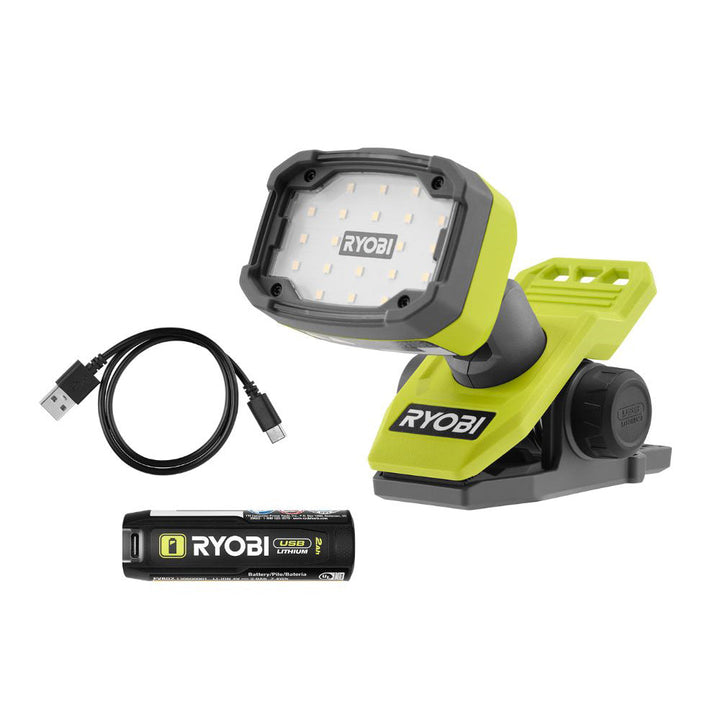 USB Lithium Magnetic Clamp Light Kit