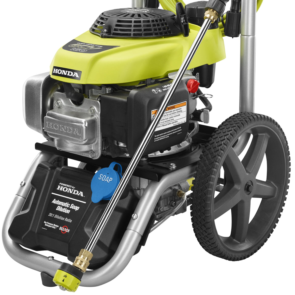 3000 PSI HONDA Gas PRESSURE WASHER Image 2