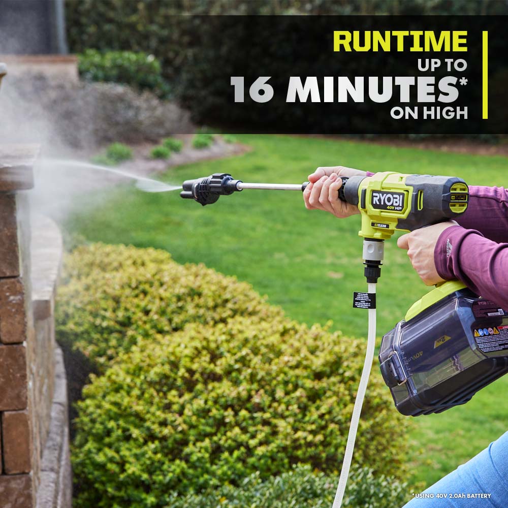 40V HP BRUSHLESS 600 PSI POWER CLEANER  Image 5