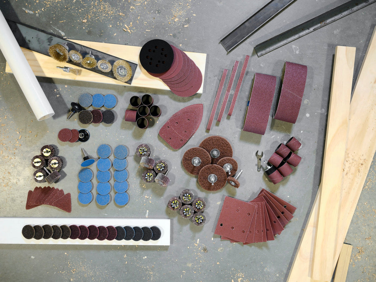 6 PC. 1-1/2" Drum Sander Replacement Pack Image 7