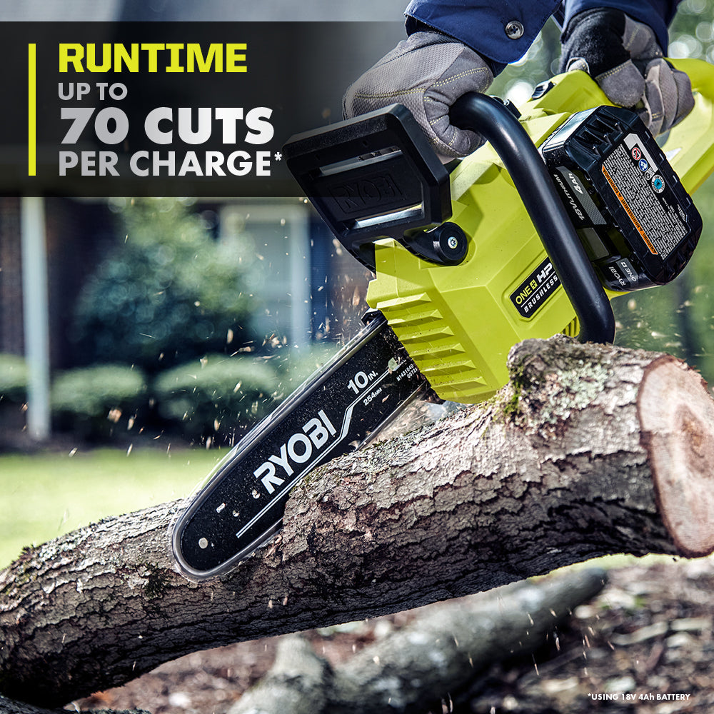 18V ONE+ HP Brushless 10" Chainsaw Image 3