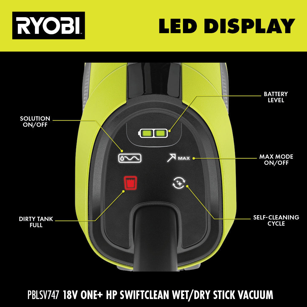 18V ONE+ HP SWIFTCLEAN WET/DRY STICK VACUUM Image 11
